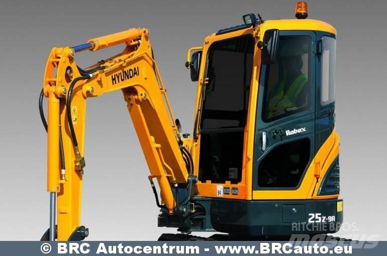 Hyundai R25Z-9AK Мини-экскаваторы