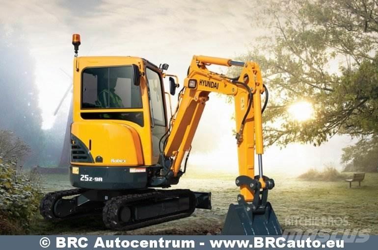 Hyundai R25Z-9AK Мини-экскаваторы