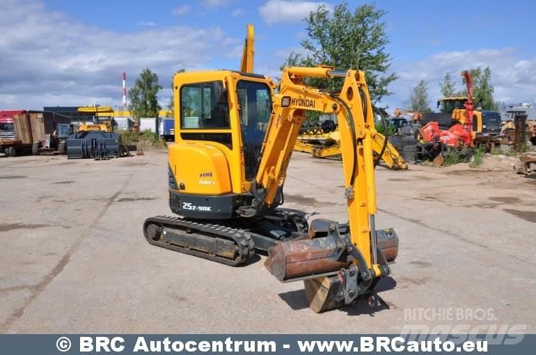 Hyundai R25Z-9AK Мини-экскаваторы