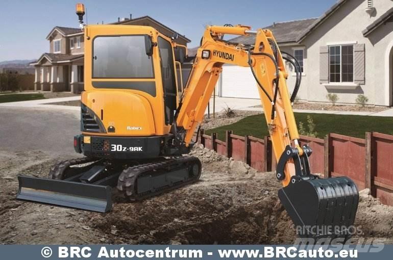 Hyundai R30Z-9AK Мини-экскаваторы