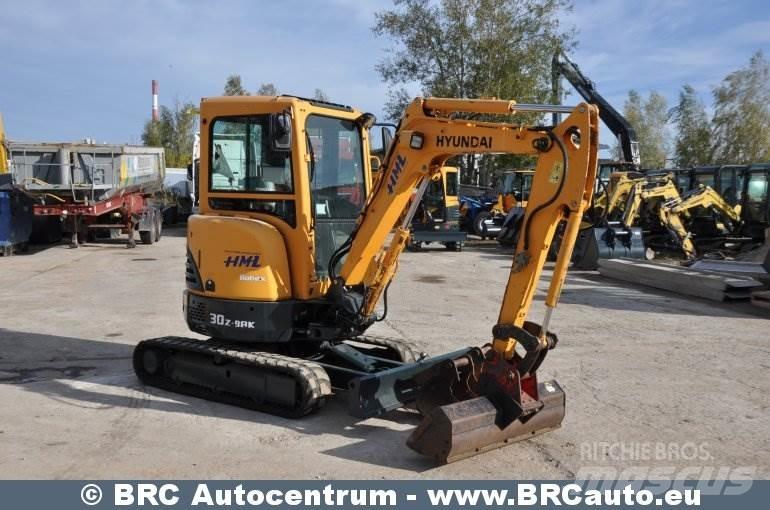 Hyundai R30Z-9AK Мини-экскаваторы