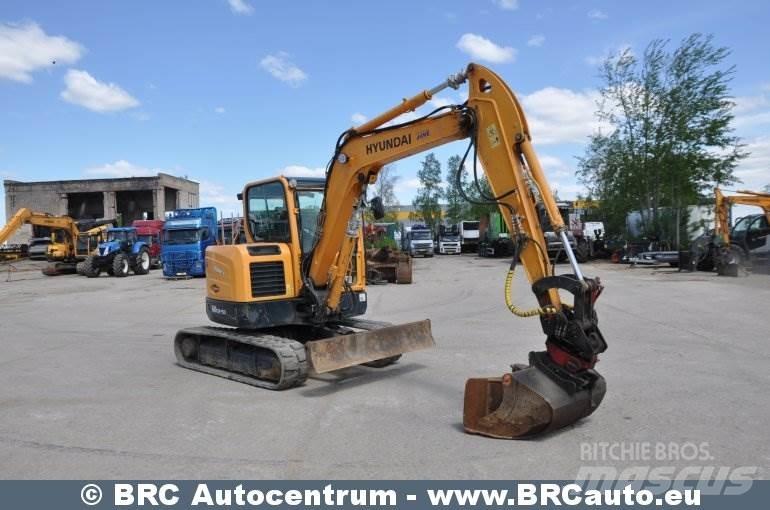 Hyundai R60CR-9A Мини-экскаваторы