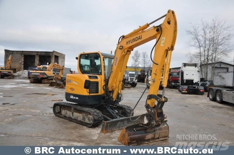 Hyundai R60CR-9A Гусеничные экскаваторы