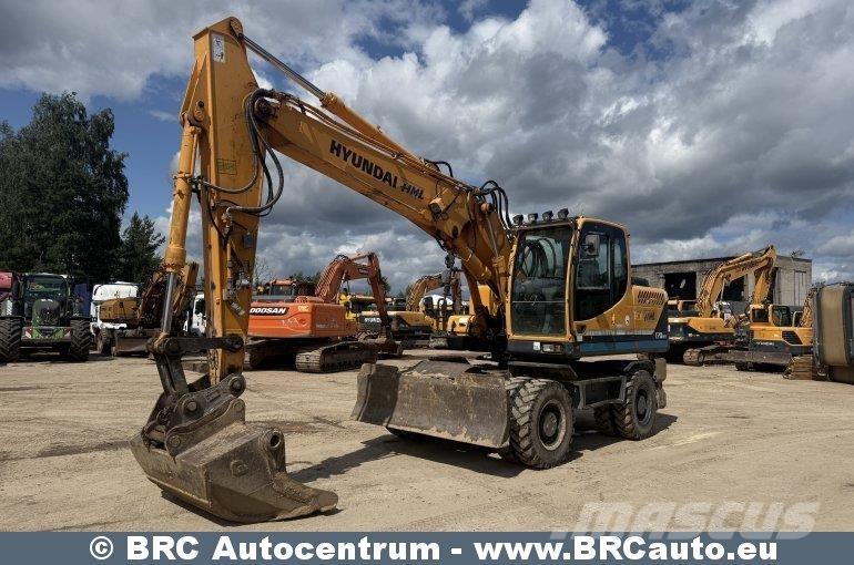 Hyundai Robex Колёсные экскаваторы
