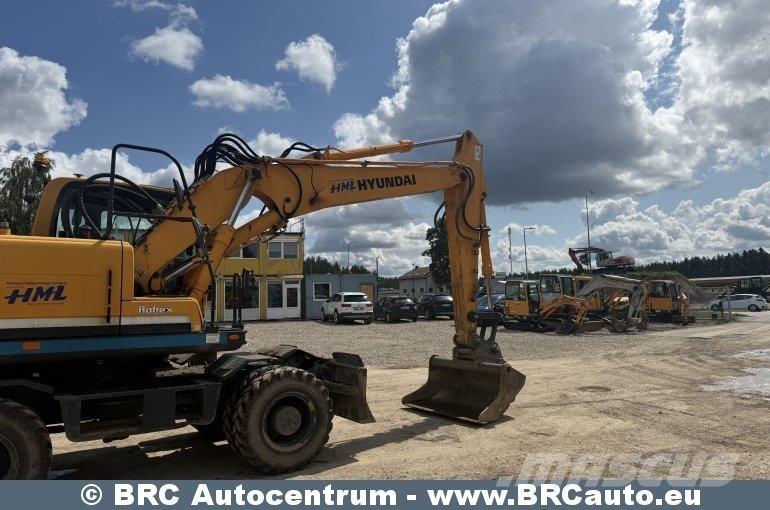 Hyundai Robex Колёсные экскаваторы