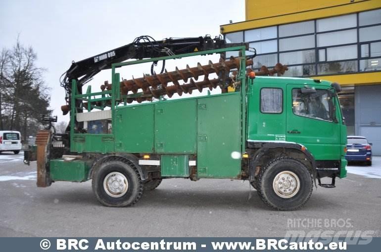 Mercedes-Benz Atego Автомобильные краны