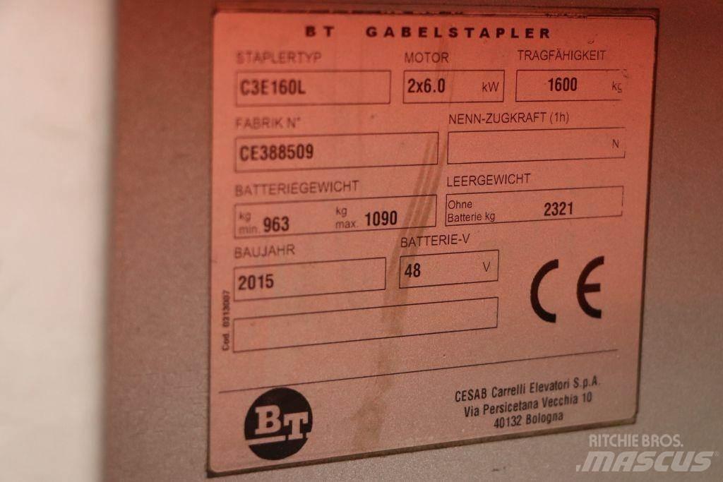 BT C3E160L Электропогрузчики