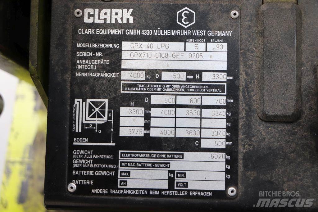 Clark GPX 40 Газовые погрузчики