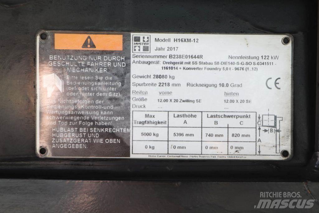 Hyster H16XM-12 Дизельные погрузчики