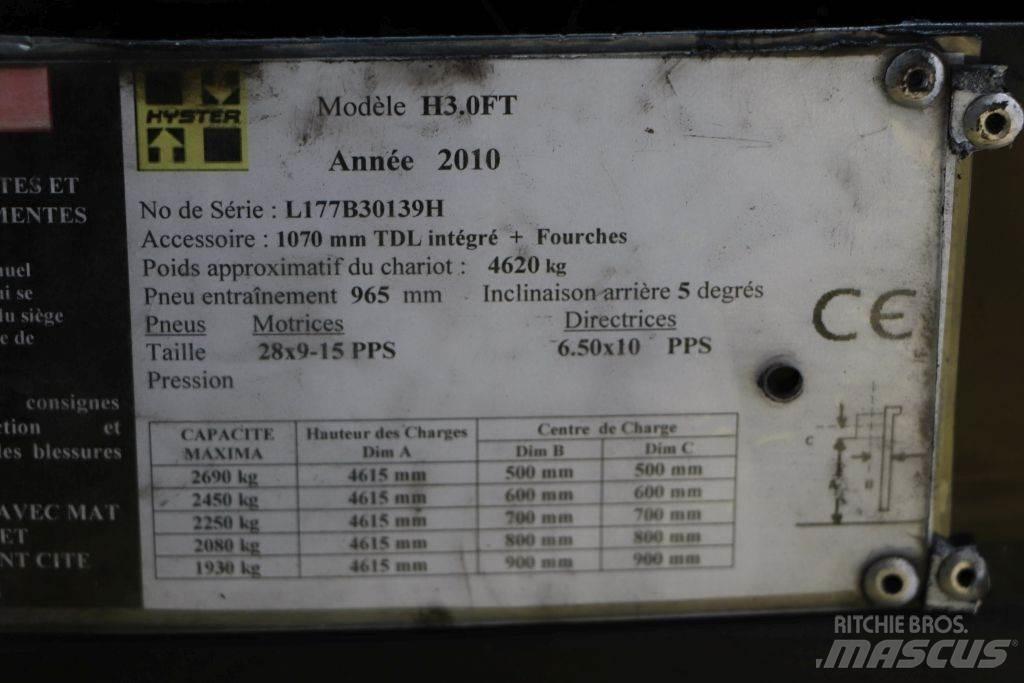 Hyster H3.0FT Газовые погрузчики