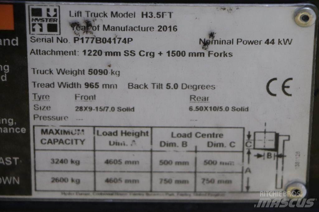 Hyster H3.5FT Газовые погрузчики