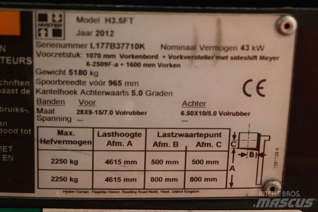 Hyster H3.5FT Газовые погрузчики