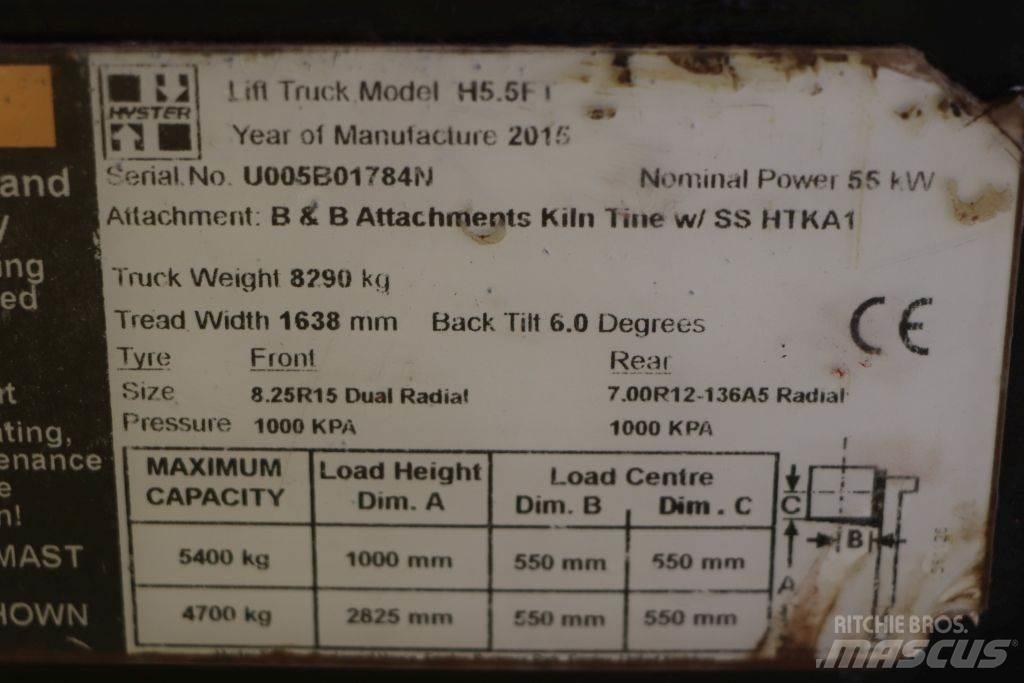 Hyster H5.5FT Дизельные погрузчики