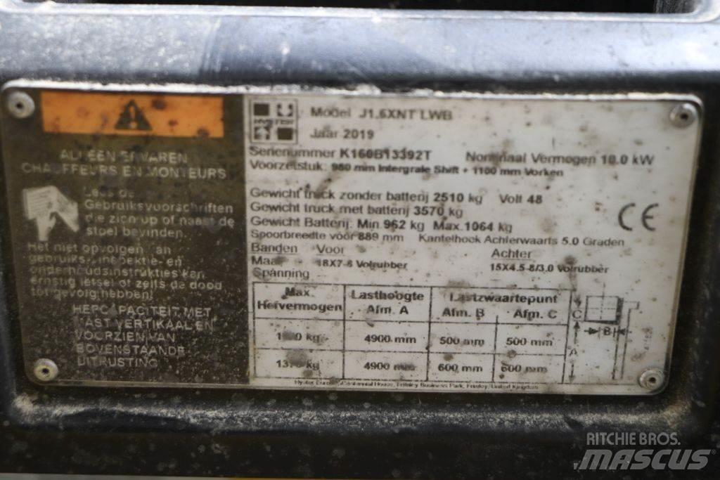 Hyster J1.6XNT Электропогрузчики
