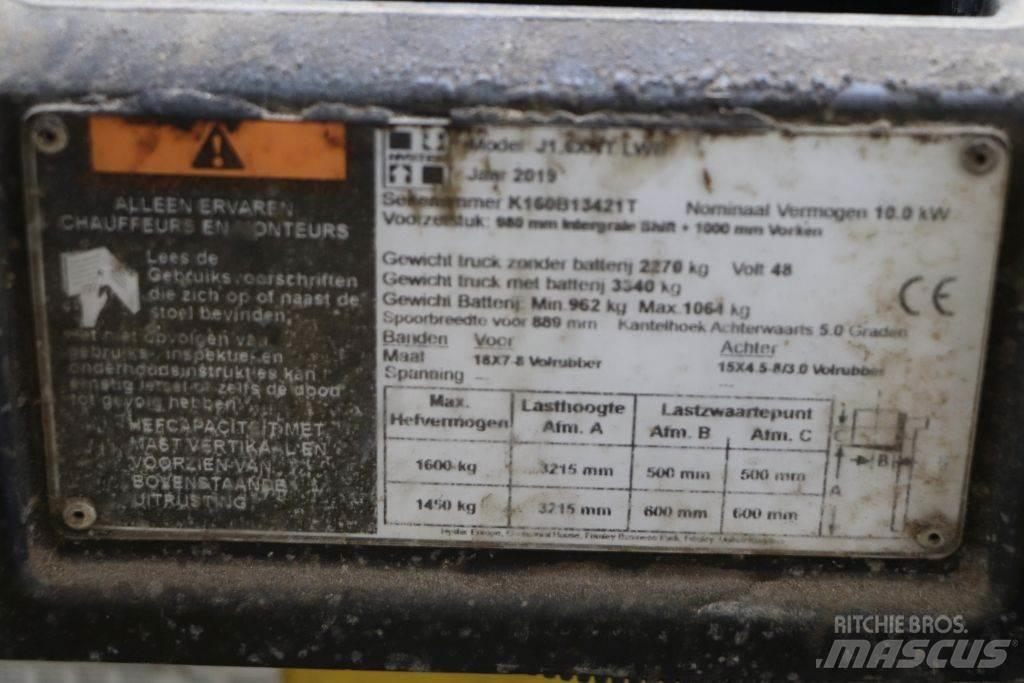 Hyster J1.6XNT Электропогрузчики