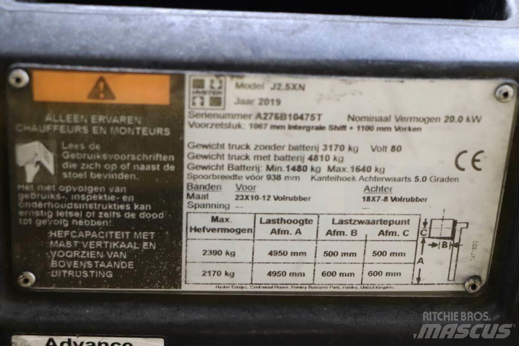 Hyster J2.5XN Электропогрузчики