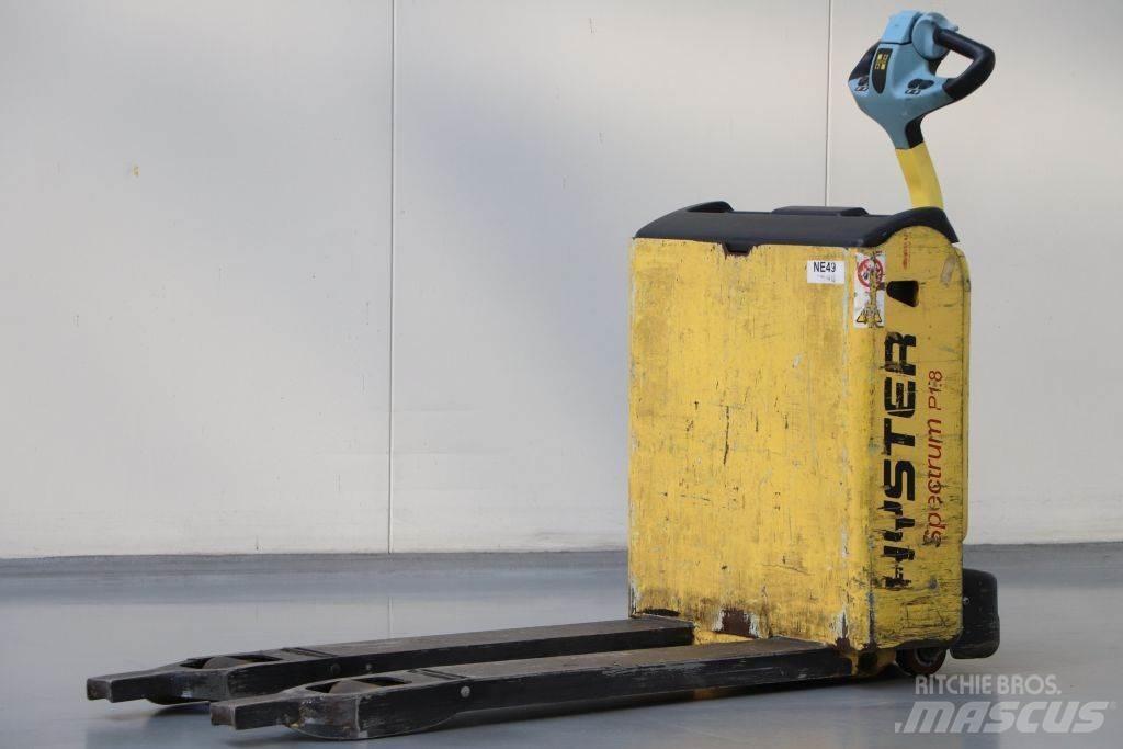 Hyster P1.8 Ручные электрические тележки