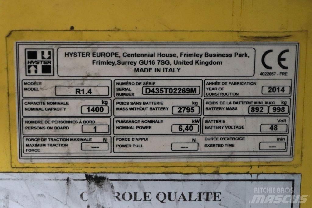 Hyster R1.4 Ричтраки