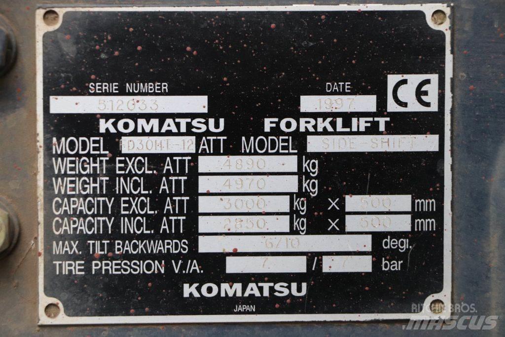 Komatsu FD30HT-12 Дизельные погрузчики