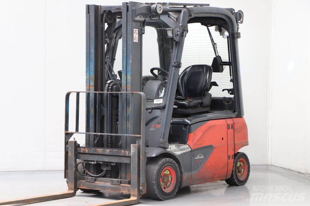 Linde E16P-02 Электропогрузчики