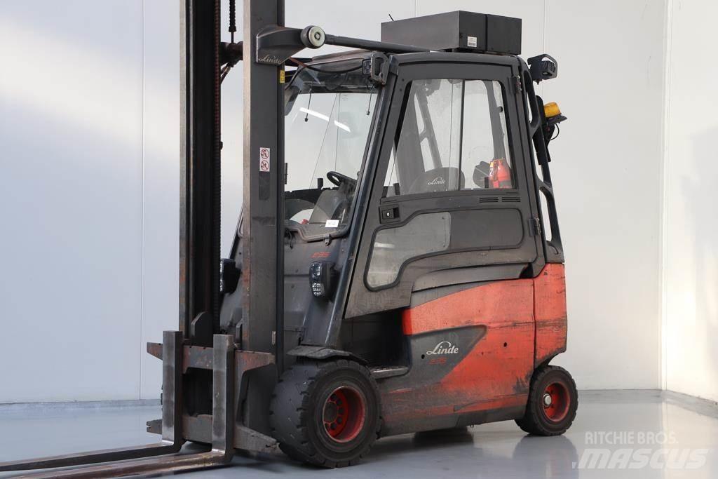 Linde E35HL-01 Электропогрузчики