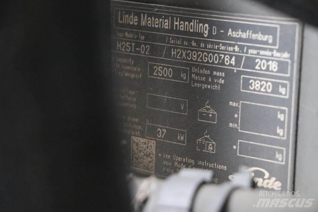 Linde H25T-02 Газовые погрузчики
