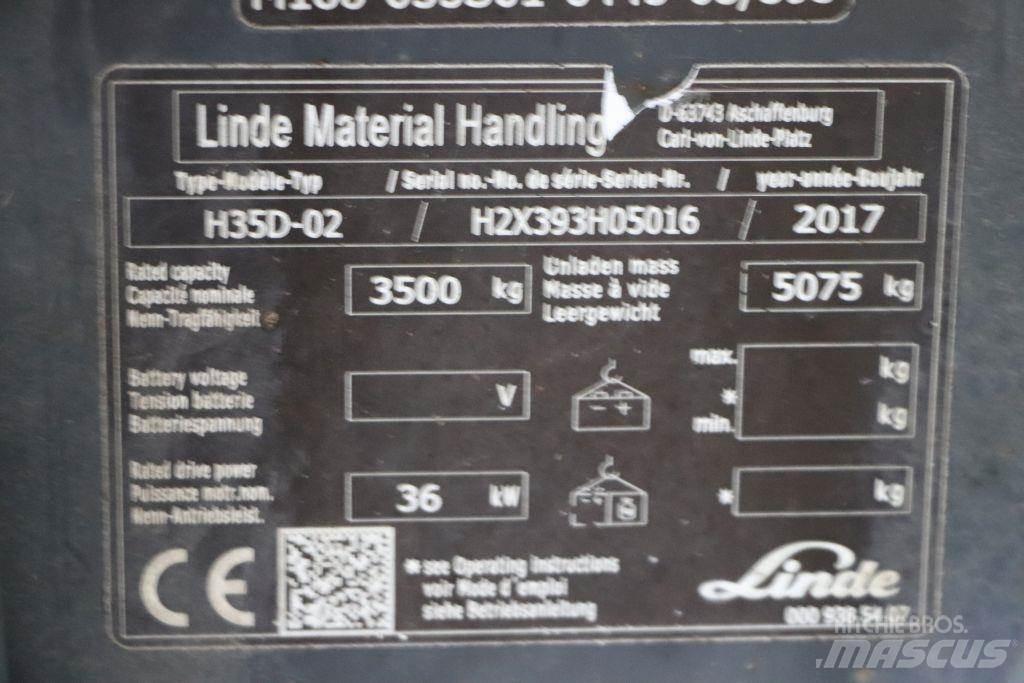 Linde H35D-02 Дизельные погрузчики