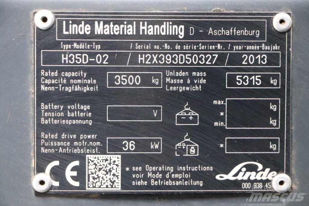 Linde H35D-02 Дизельные погрузчики