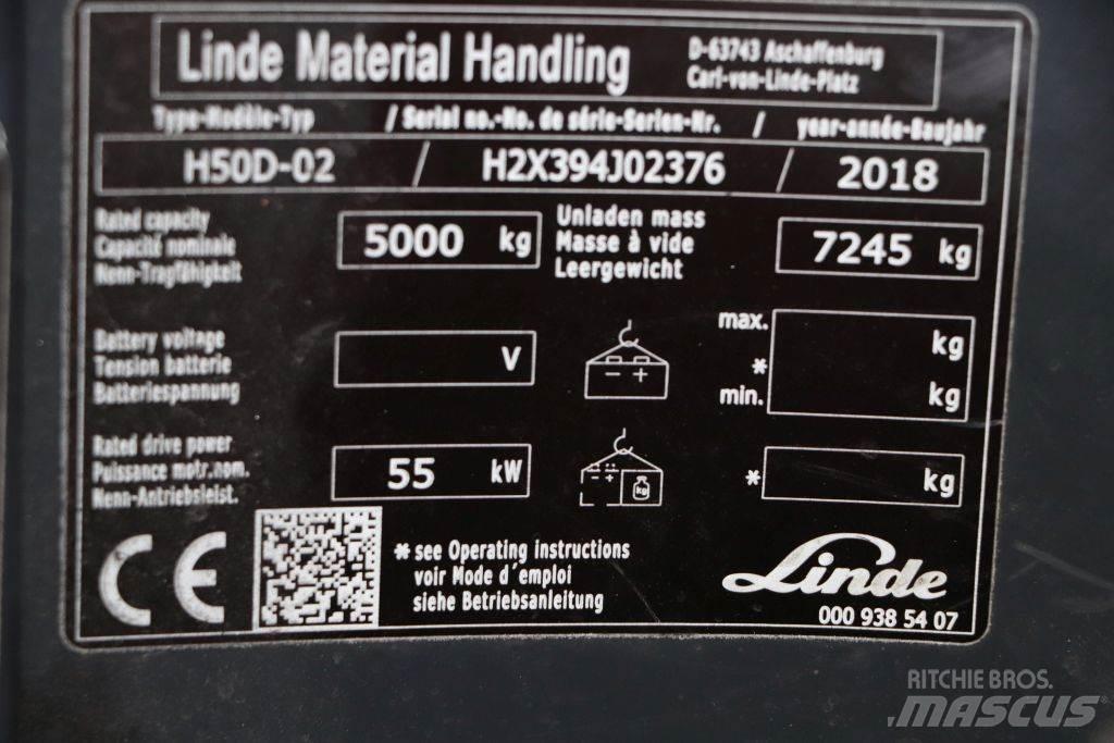 Linde H50D-02 Дизельные погрузчики