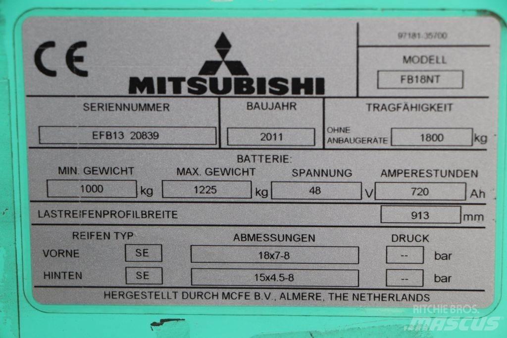 Mitsubishi FB18NT Электропогрузчики