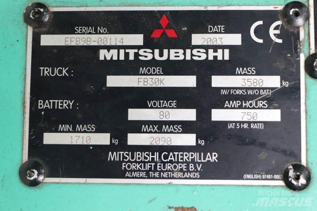 Mitsubishi FB30K Электропогрузчики