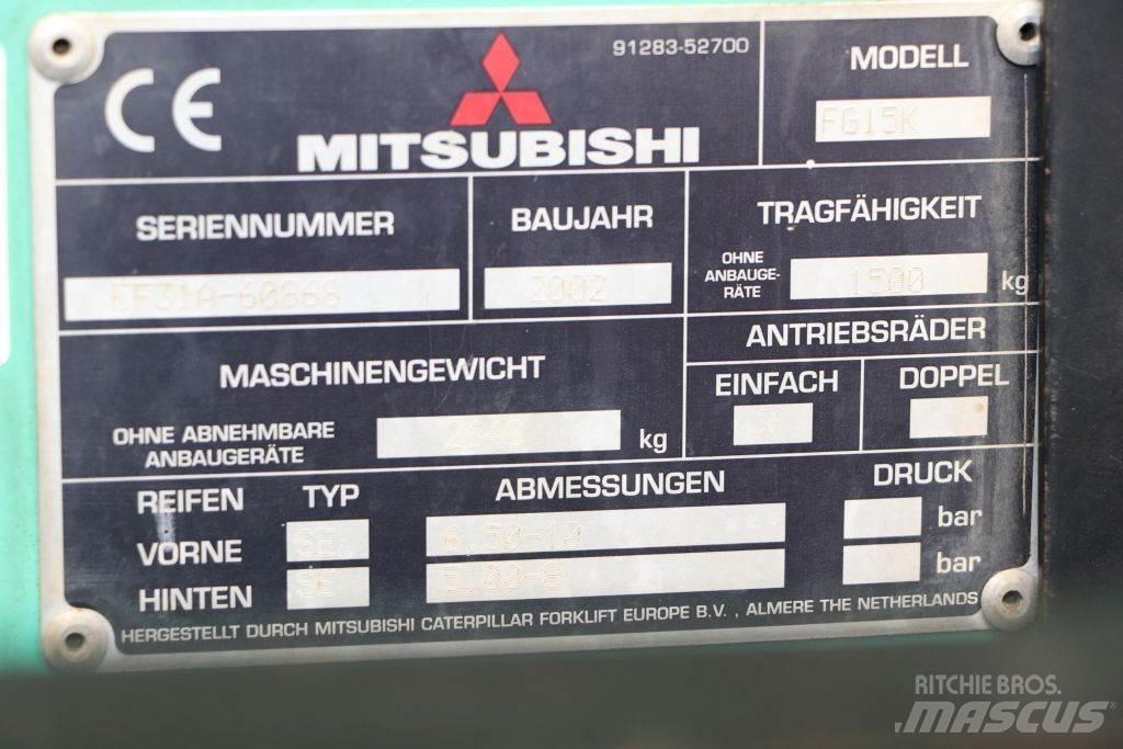 Mitsubishi FG15K Газовые погрузчики