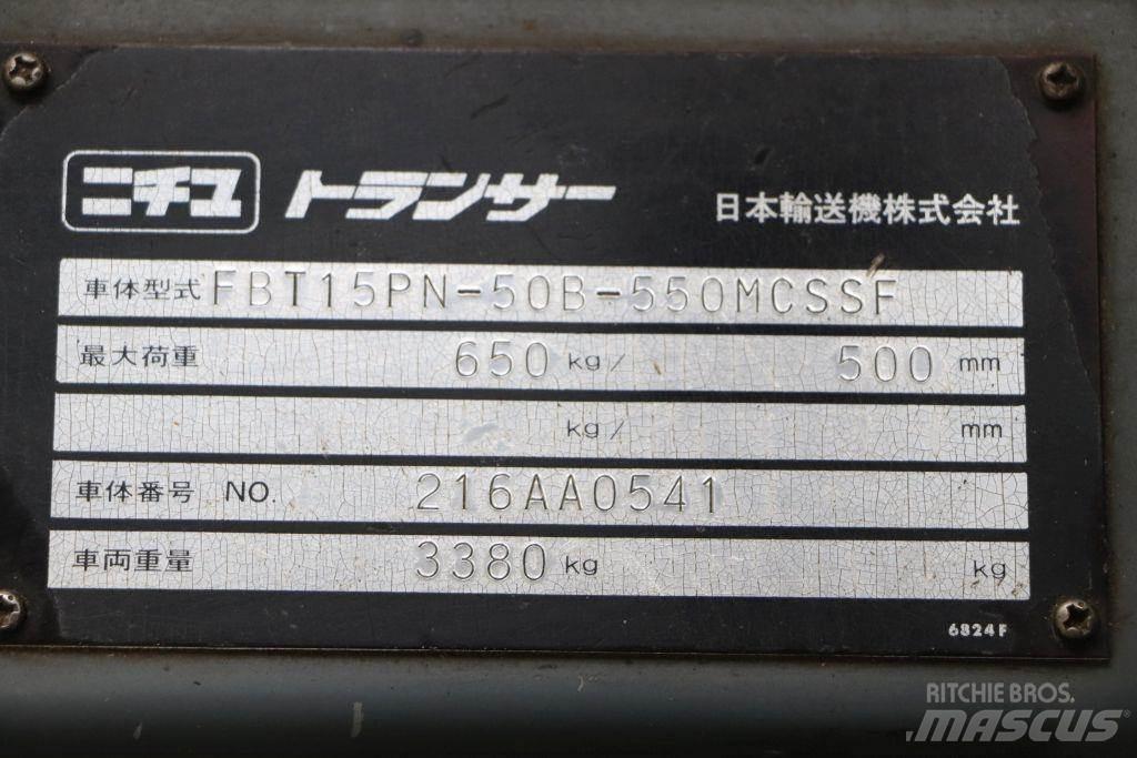 Nichiyu FBT15PN Электропогрузчики