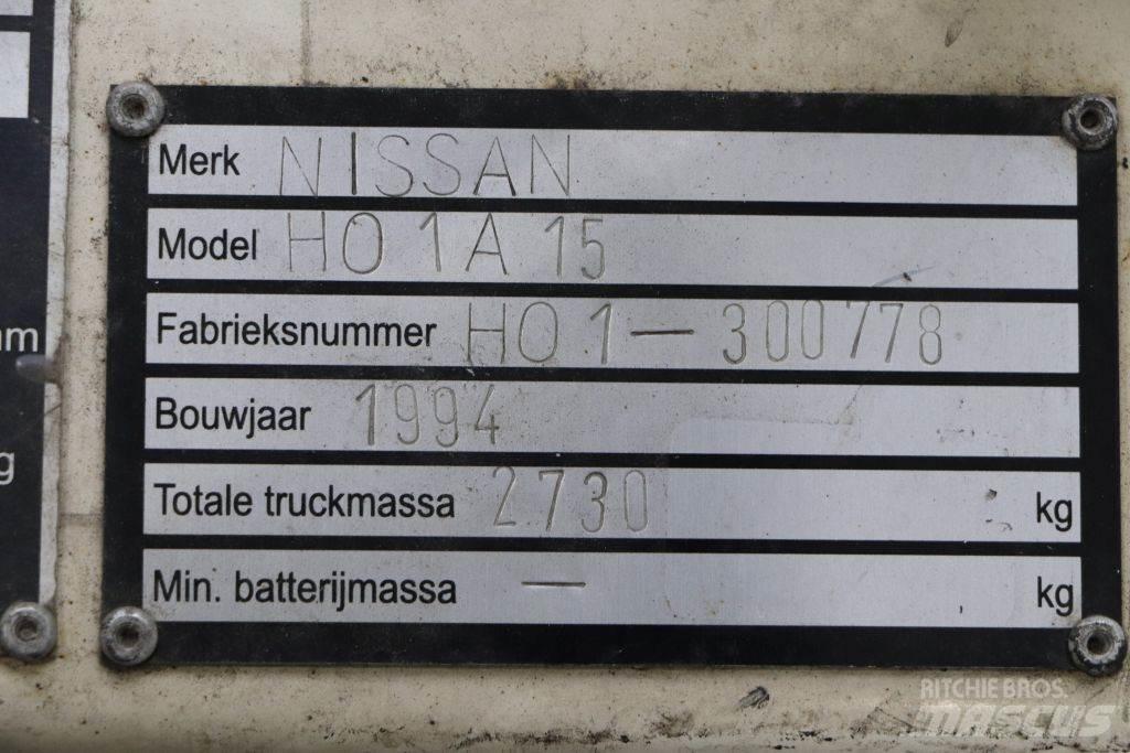 Nissan H01A15 Газовые погрузчики