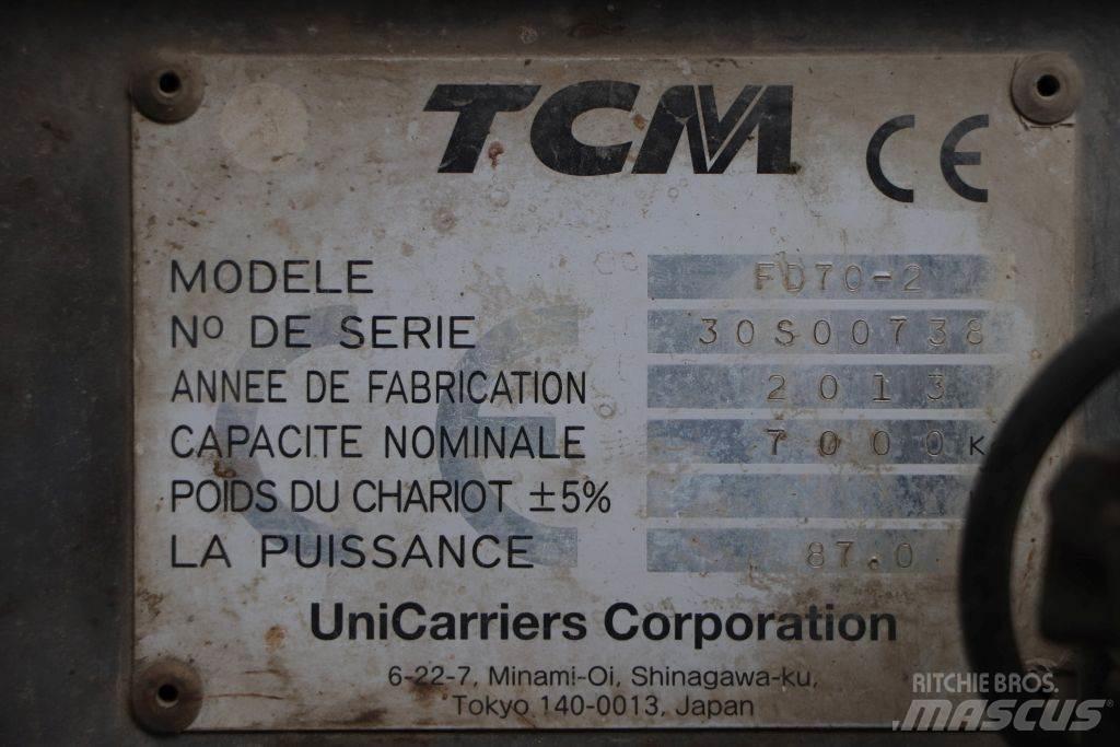 TCM FD70-2 Дизельные погрузчики