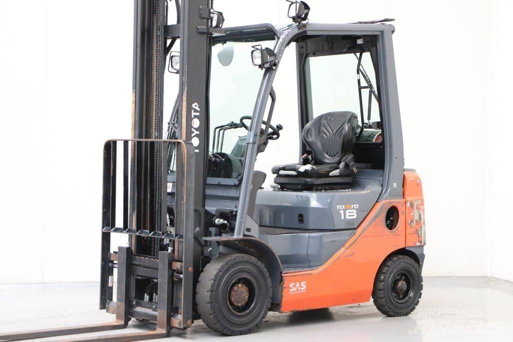Toyota 02-8FGF18 Газовые погрузчики