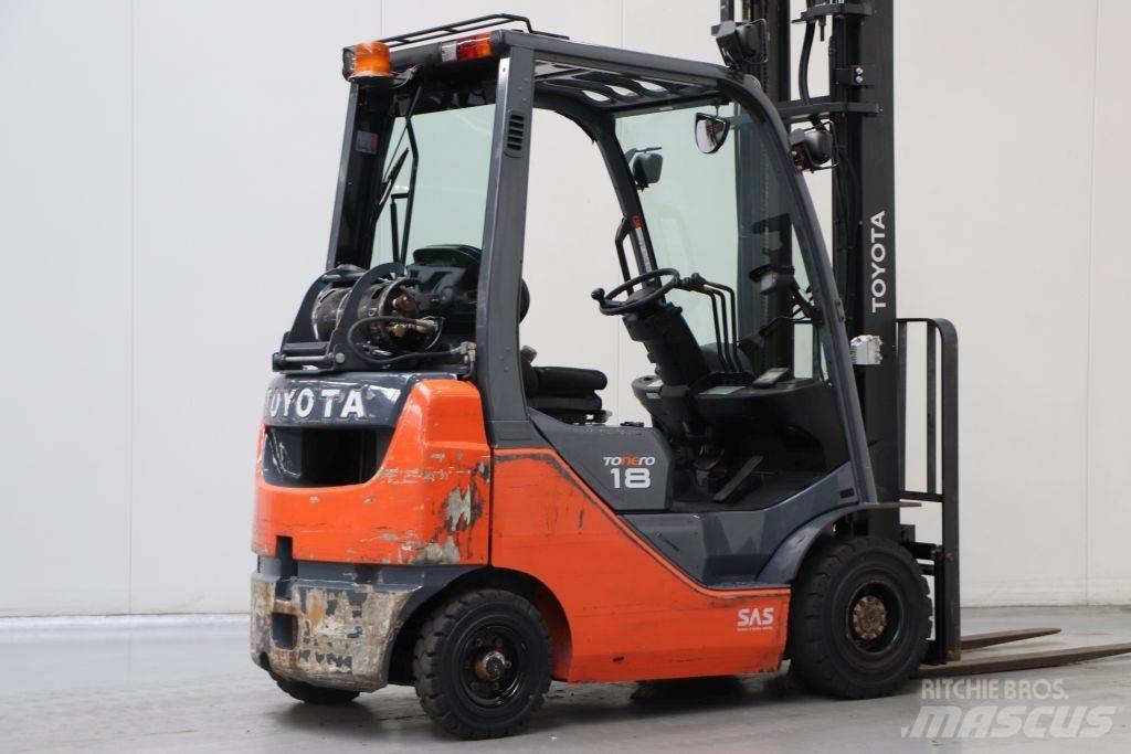 Toyota 02-8FGF18 Газовые погрузчики