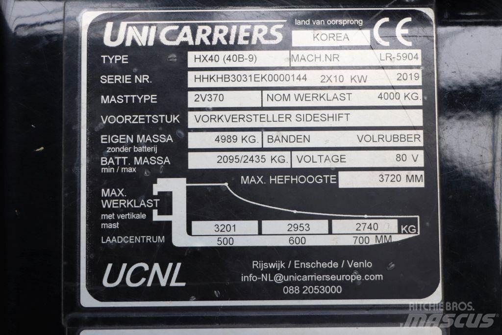 UniCarriers 40B-9 Электропогрузчики