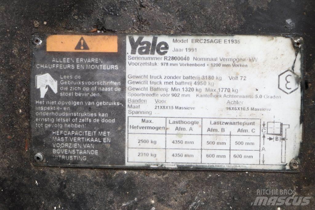 Yale ERC25AGE Электропогрузчики