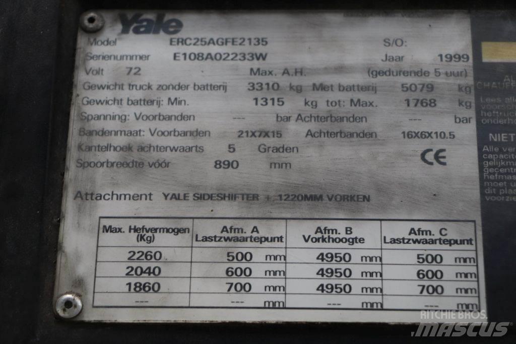 Yale ERC25AGF Электропогрузчики