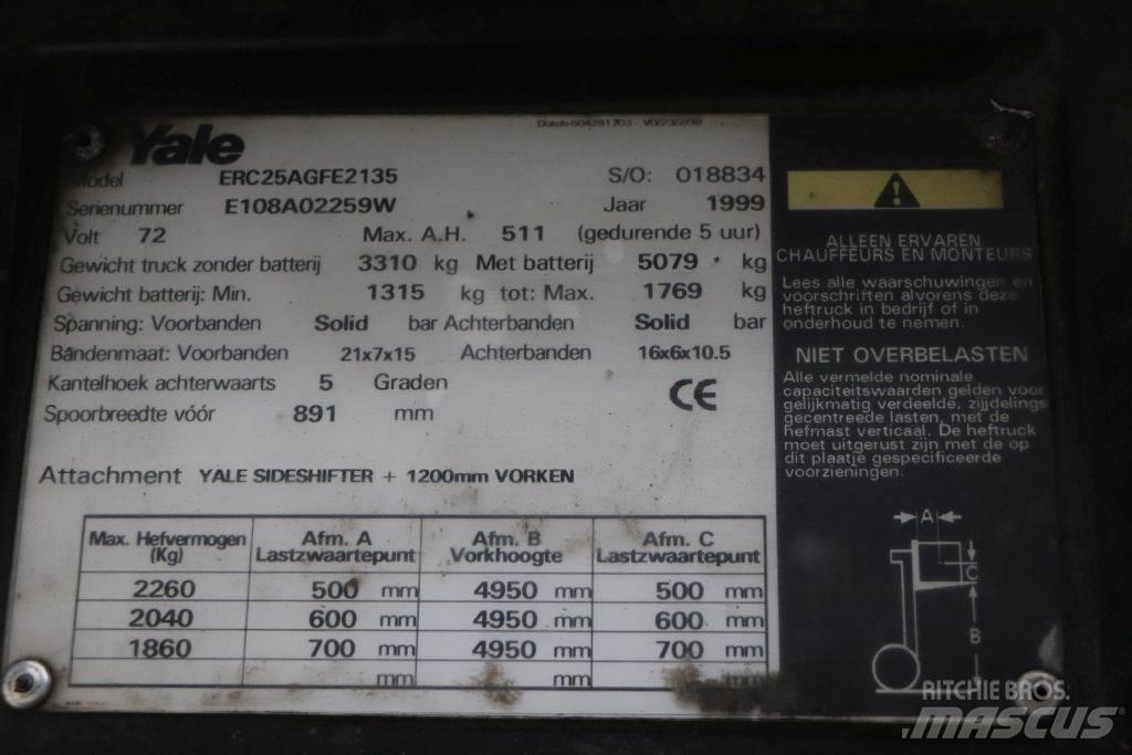 Yale ERC25AGF Электропогрузчики