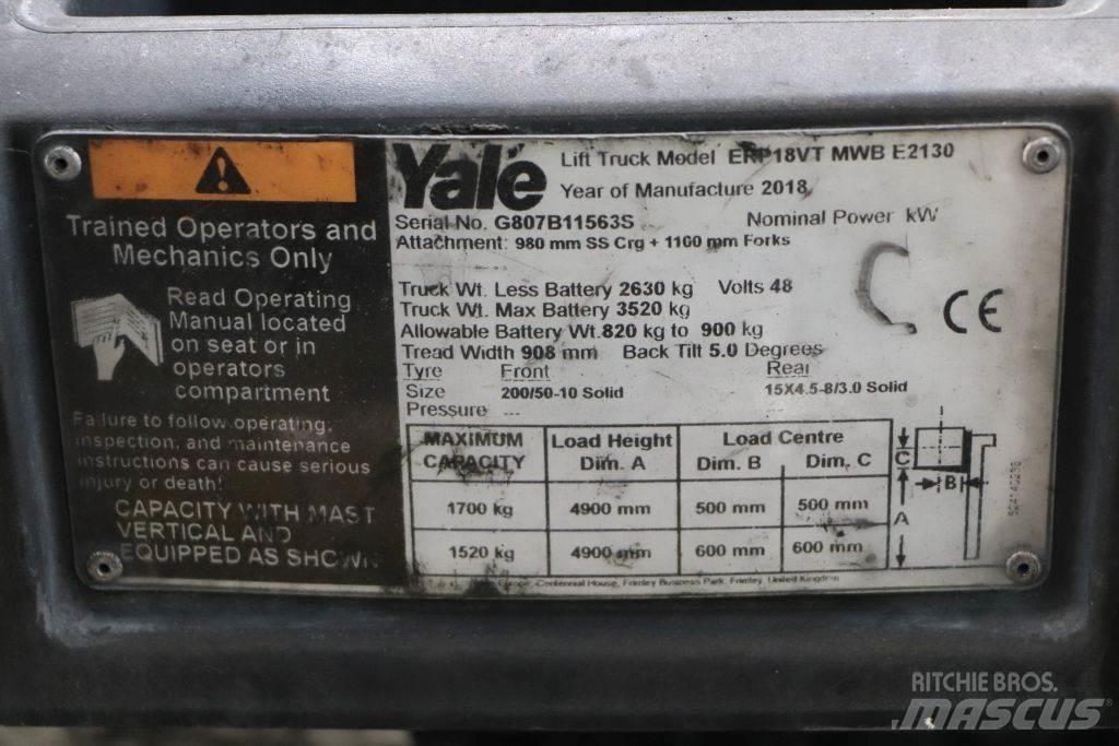 Yale ERP18VT Электропогрузчики