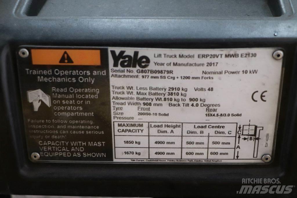 Yale ERP20VT Электропогрузчики