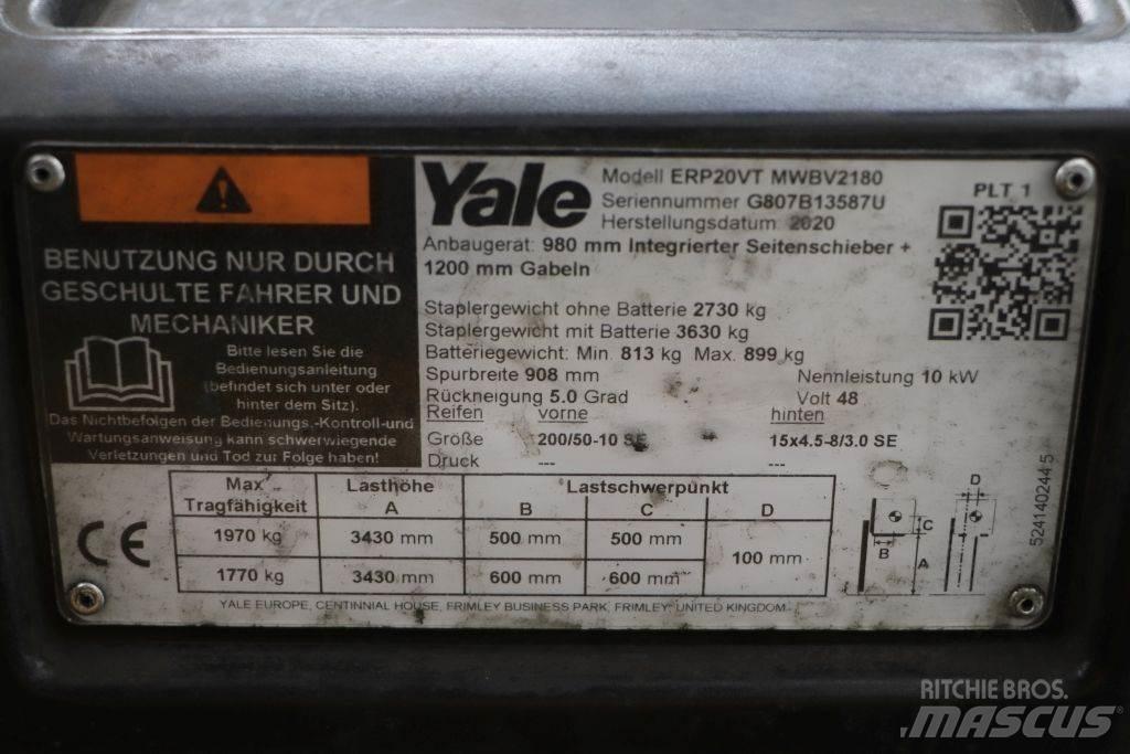 Yale ERP20VT Электропогрузчики
