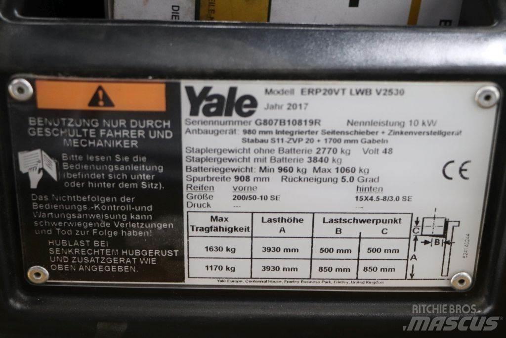 Yale ERP20VT Электропогрузчики
