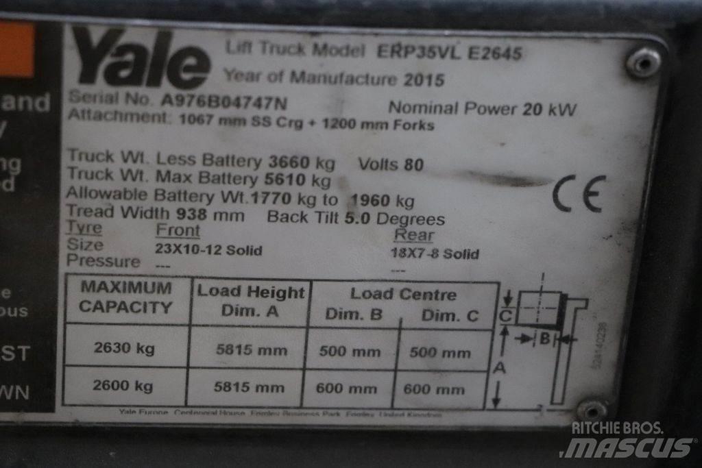 Yale ERP35VL Электропогрузчики