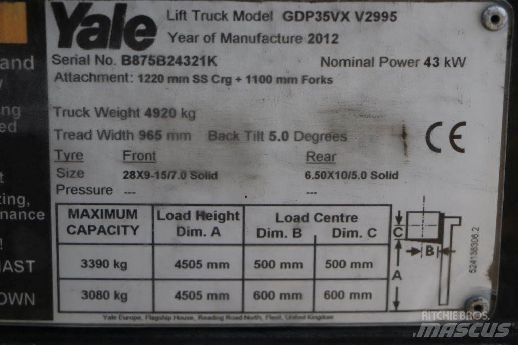 Yale GDP35VX Дизельные погрузчики