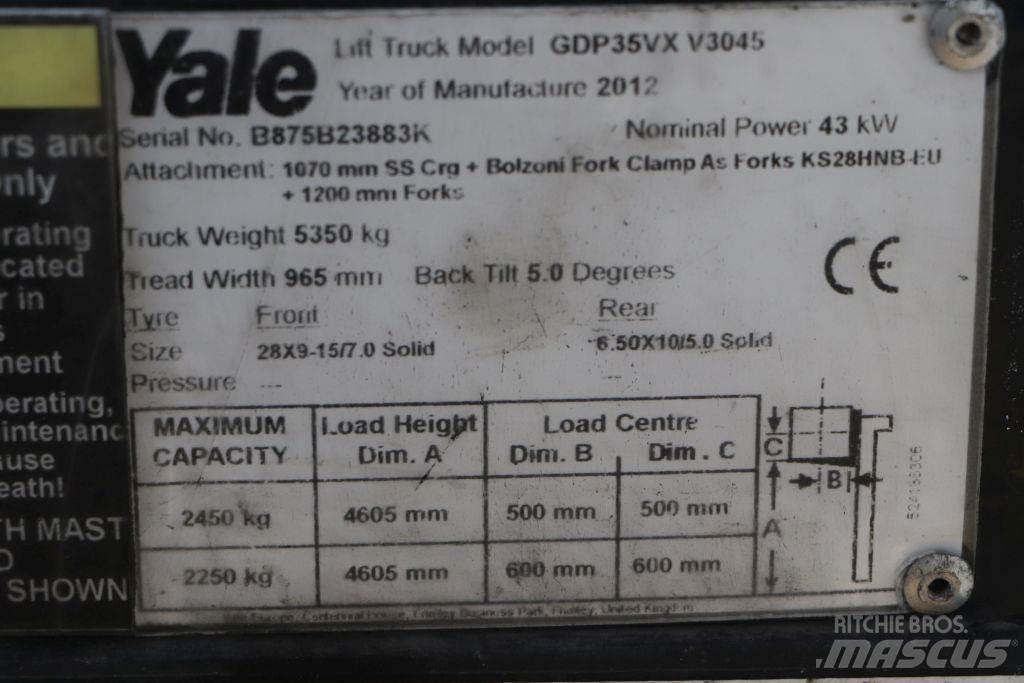 Yale GDP35VX Дизельные погрузчики