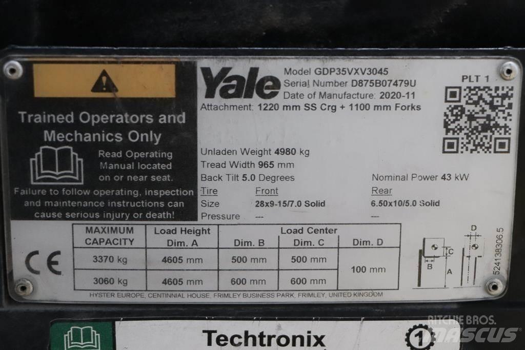 Yale GDP35VX Дизельные погрузчики