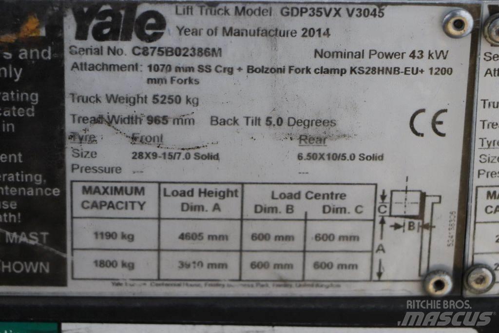 Yale GDP35VX Дизельные погрузчики